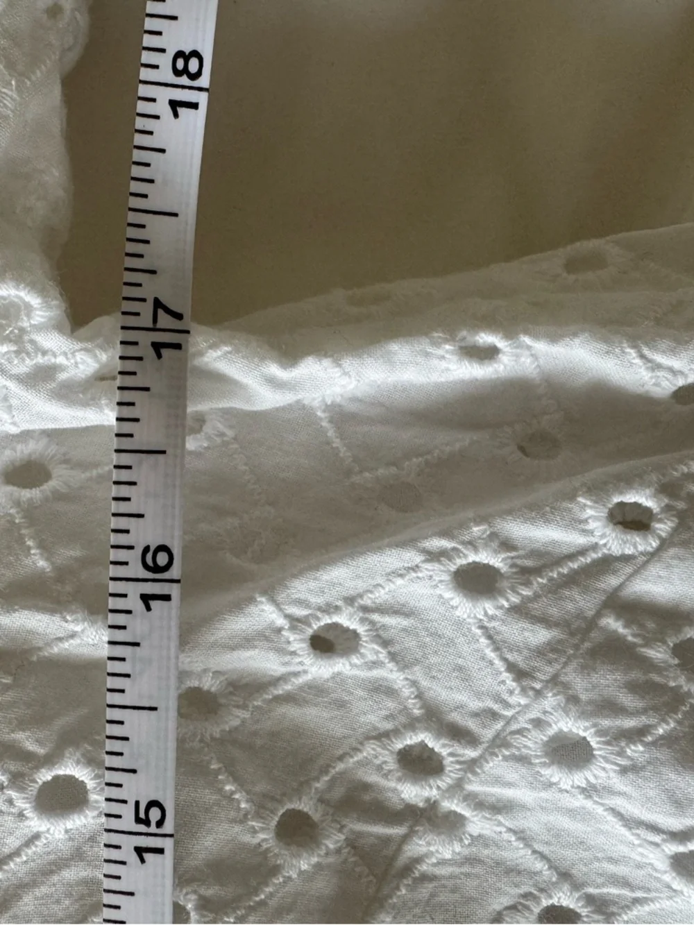Kate Spade New York White Eyelet Button Down Shirt 100% Cotton